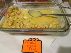 Chicken Cream Tibs